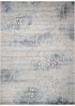 Nourison Somerset ST74 SILVER / BLUE Area Rugs